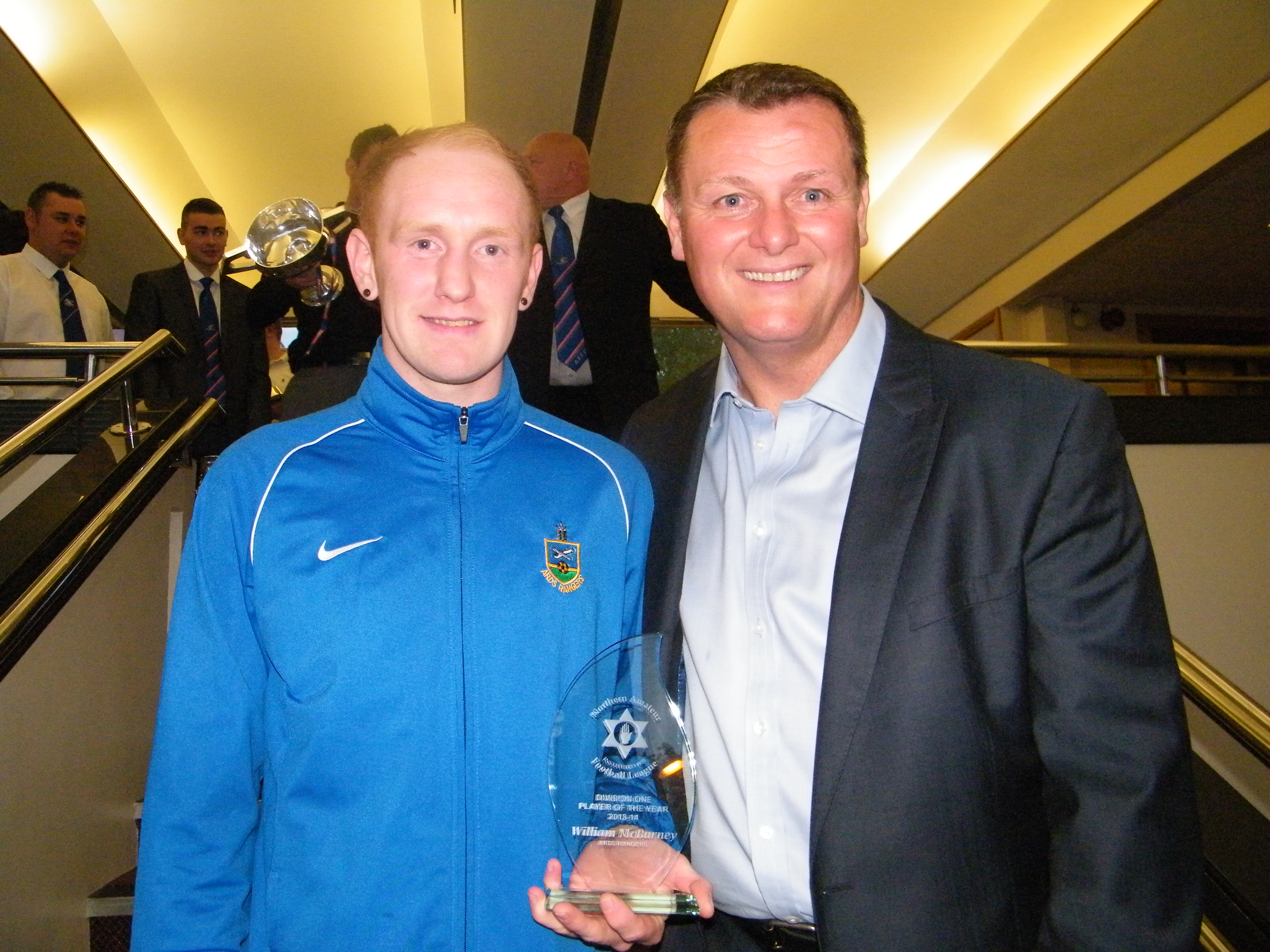 Ards Rangers William McBurney 1st Division Player of the Year